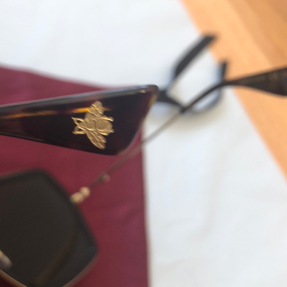 Gucci Havana GG0106S square over sized sunglasses - Picture 6 of 15